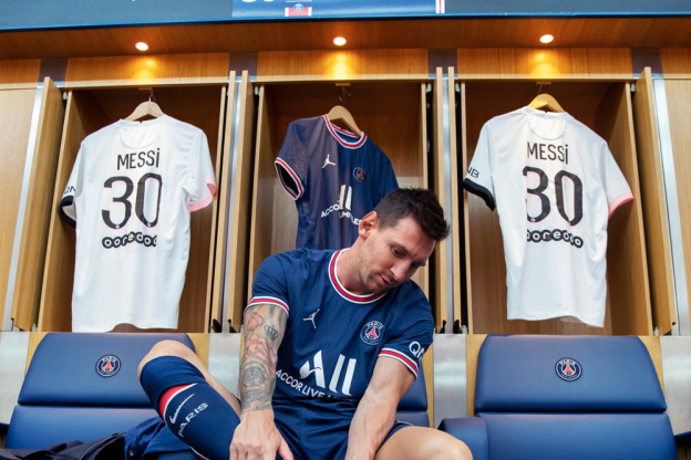 Maillots de Messi : le PSG encore "très loin" du million de ventes