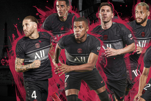 Le PSG dévoile son maillot third pour la saison 2021-2022