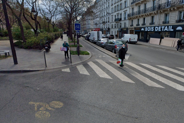 Paris : nouvelle piste cyclable pérennisée avenue de la République dans le 11e