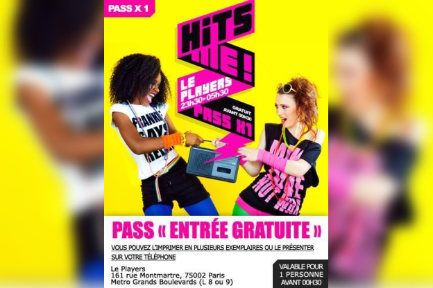 HITS ME (200% Hits) : Entrée Gratuite