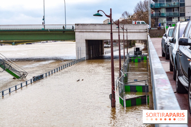 Crue de la Seine, mercredi 24 janvier 2018