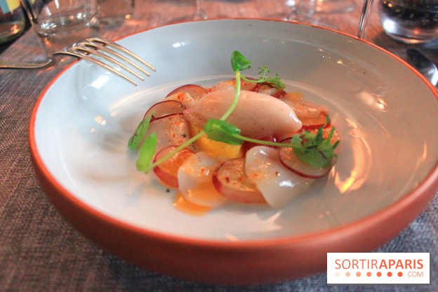 Les Tantes Jeannes : tartare de Saint-Jacques