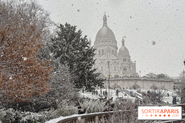 La Neige à Paris - Montmartre