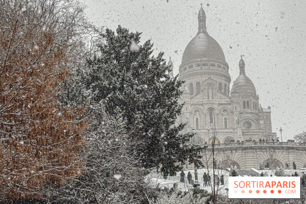 La Neige à Paris - Montmartre