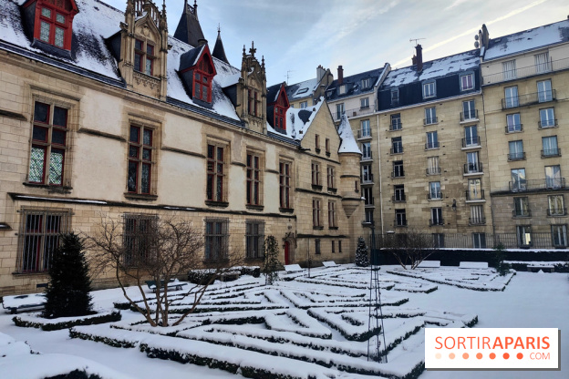 La Neige à Paris - Hôtel de Sens