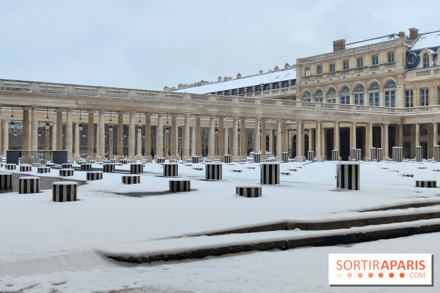 La Neige à Paris - domaine palais royal
