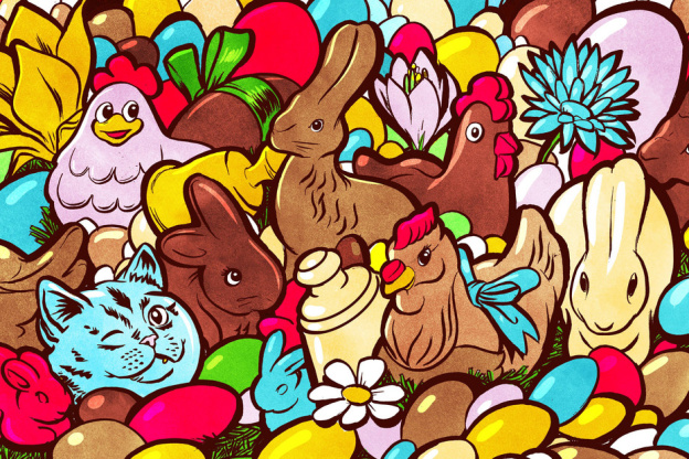 Le marché de Pâques végane