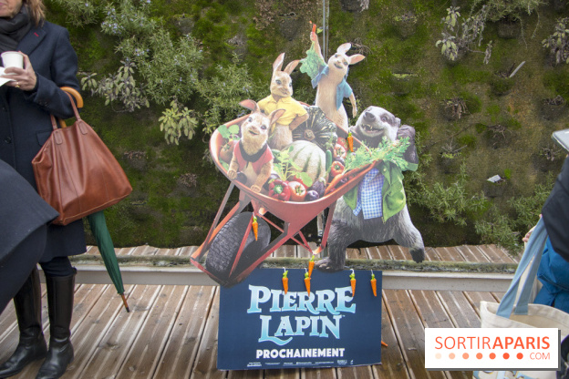 Chasse aux oeufs de Pâques Pierre Lapin au BHV Marais : les photos