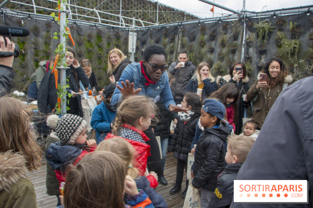 Chasse aux oeufs de Pâques Pierre Lapin au BHV Marais : les photos