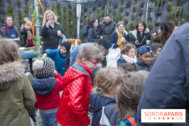 Chasse aux oeufs de Pâques Pierre Lapin au BHV Marais : les photos