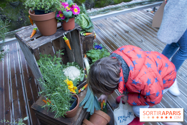 Chasse aux oeufs de Pâques Pierre Lapin au BHV Marais : les photos