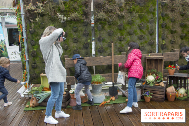 Chasse aux oeufs de Pâques Pierre Lapin au BHV Marais : les photos