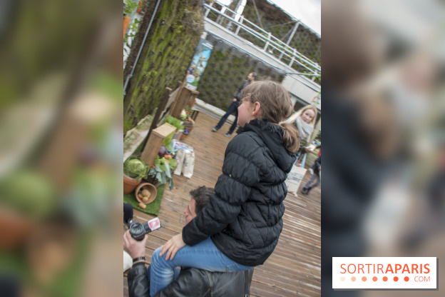 Chasse aux oeufs de Pâques Pierre Lapin au BHV Marais : les photos