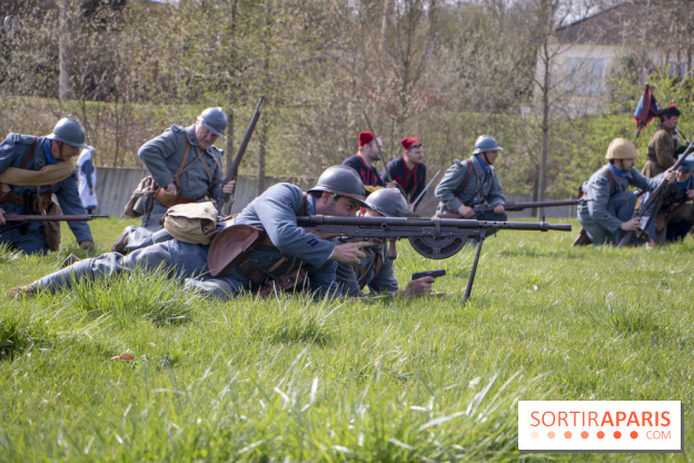 Week-end de reconstitution historique au Musée de la Grande Guerre : les photos