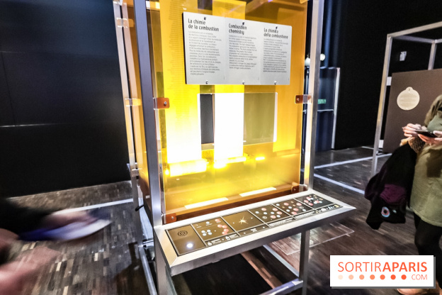 Exposition Feu à la Cité des Sciences