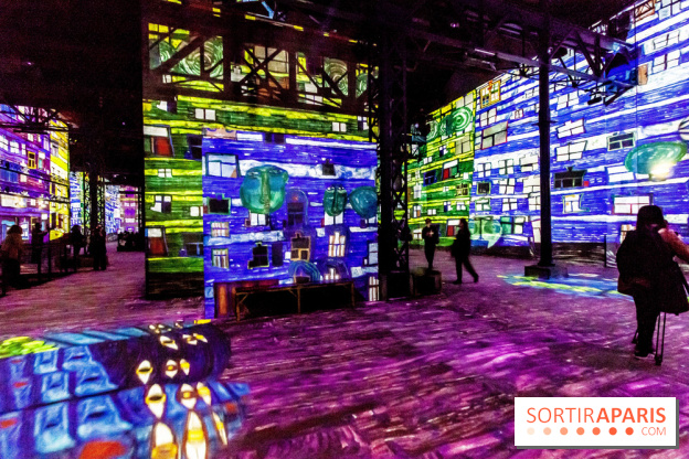 L’Atelier des Lumières avec Klimt et les artistes Viennois