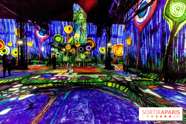 L’Atelier des Lumières avec Klimt et les artistes Viennois