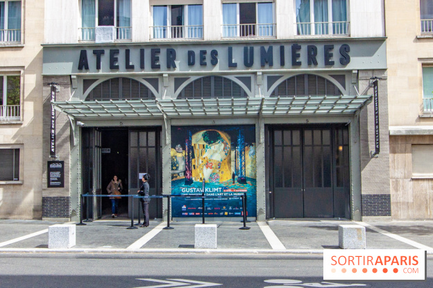 L’Atelier des Lumières avec Klimt et les artistes Viennois