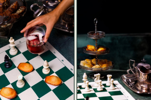 Chess and Cakes, tea time et tournoi d'échecs à l'hôtel Monsieur George, un dimanche par mois