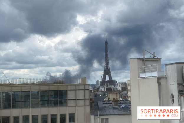 Paris : Incendie en cours dans le sud de la capitale
