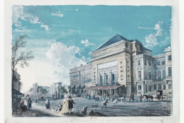 Éphéméride du 27 octobre à Paris : Le Théâtre de la Porte Saint-Martin ouvre, construit en 3 mois
