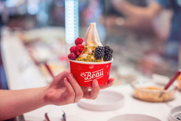 Des yaourts glacés rafraichissants chez Yogurt Factory