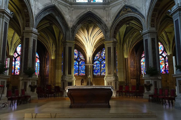 L'Eglise Saint-Séverin, dans le Quartier Latin