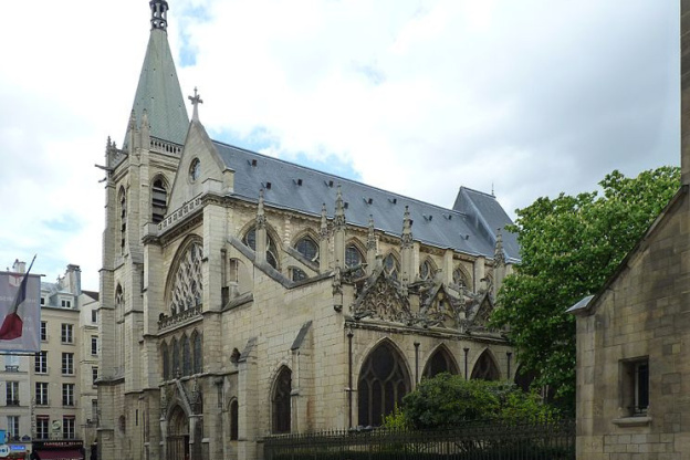 L'Eglise Saint-Séverin, dans le Quartier Latin