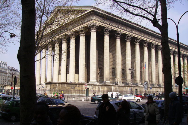 L'Eglise de la Madeleine, étonnante et impressionnante 