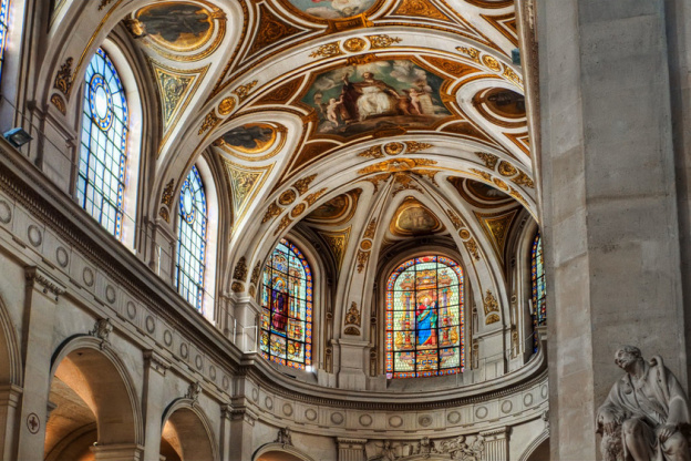 L'Eglise Saint-Roch, vaste église du 1er arrondissement 