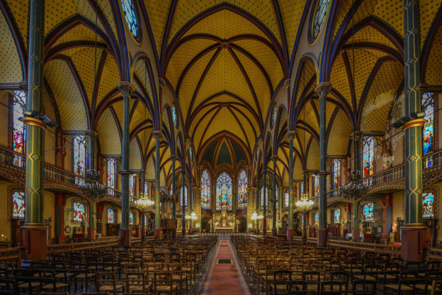 L'Eglise Saint-Eugène Sainte-Cécile, dans le 9e