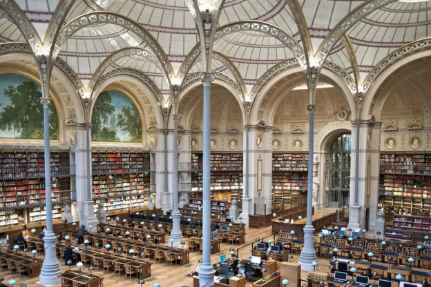 La Bibliothèque Richelieu, berceau historique de la BNF