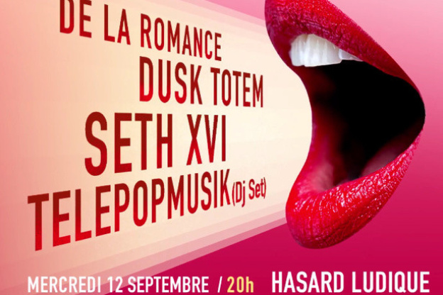 Soirée Budde Music France au Hasard Ludique, avec De La Romance et Telepopmusik