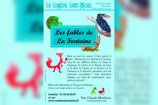 Les Fables de la Fontaine à la Comédie Saint-Michel
