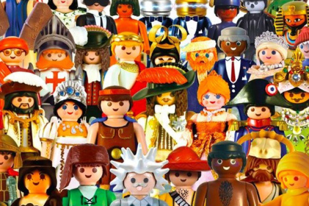 Exposition L’Histoire en Playmobil à l’espace Richaud de Versailles