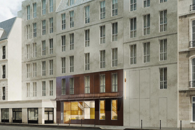 Ouverture en 2019 de l'hôtel Sinner, dans le Marais 