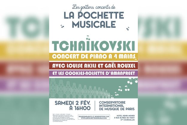 Un goûter-concert "Tchaïkovski et Cookies-Noisettes" au Conservatoire International de Musique