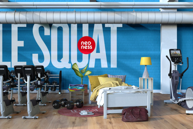 Le Squat : passez la nuit chez Neoness - Place d'Italie