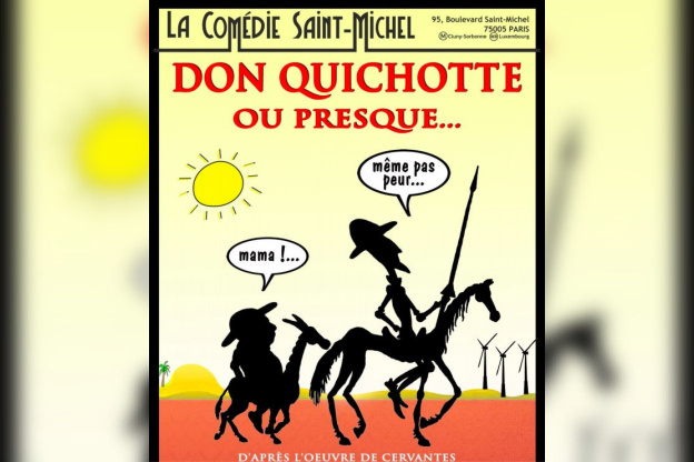 Don Quichotte ou presque, à la Comédie Saint-Michel