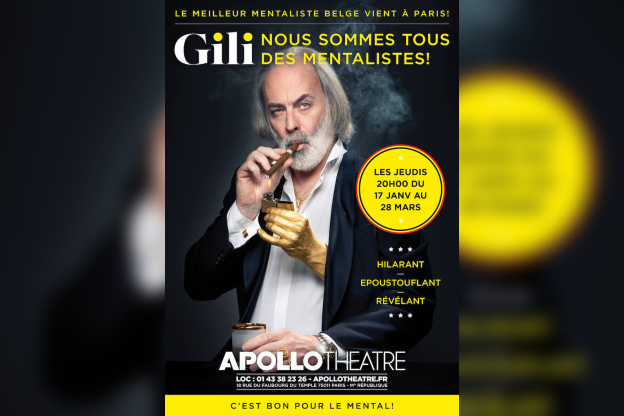 Nous sommes tous des mentalistes de Gili à l'Apollo Théâtre