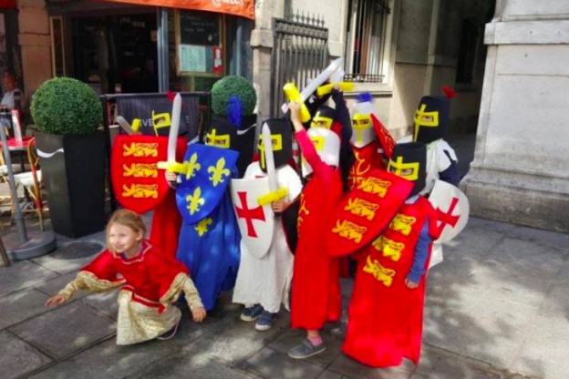 Visite guidée et déguisée pour les enfants : Paris au temps des chevaliers