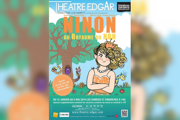 Ninon au royaume du non au Théâtre Edgar