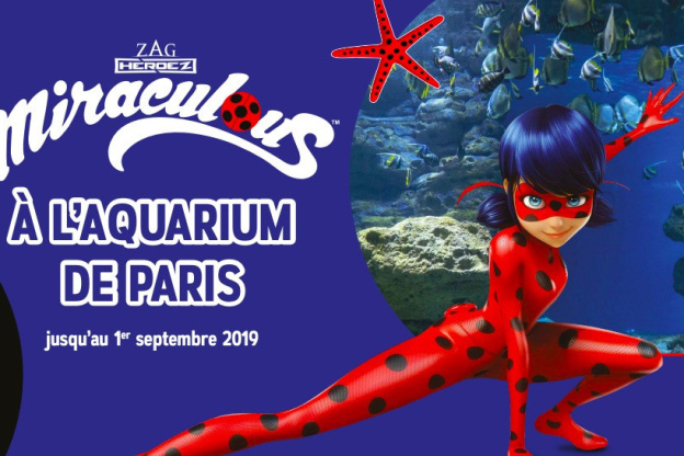 Exposition Miraculous à l'Aquarium de Paris