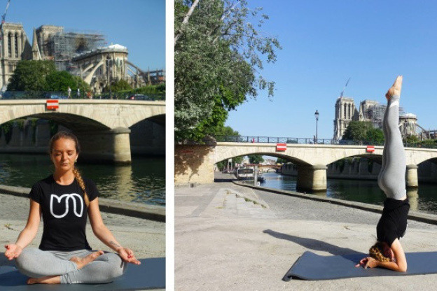 Séances de yoga gratuites sur les bords de Seine