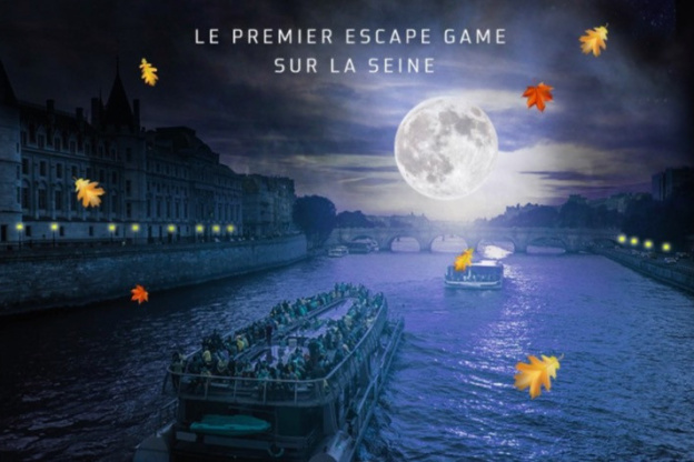 Halloween 2019 : escape game 'La Traversée des Damnés' sur les Bateaux Parisiens