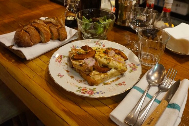 La recette du Croque-Rural de Marc Veyrat