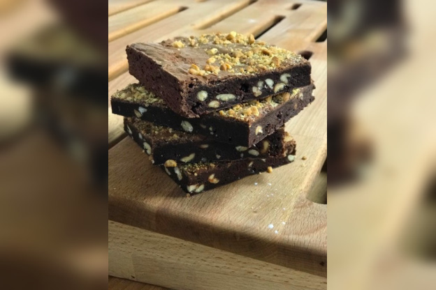 La recette du brownie aux cacahuètes de The French Bastards