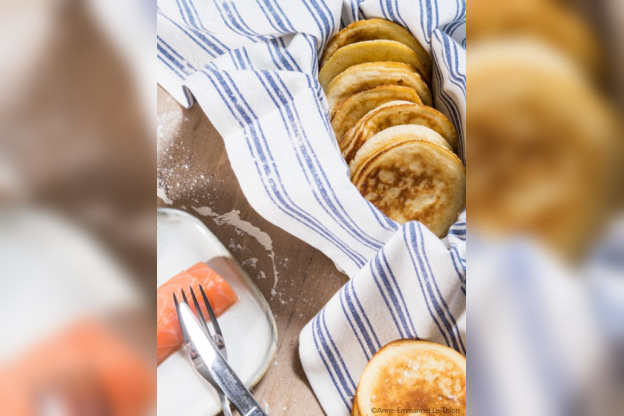 La recette des blinis maison d'Astara