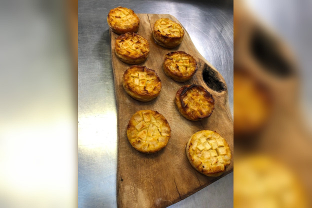 La recette des flans aux pommes de Luc Debove, MOF et Chef de l’Ecole Ducasse de Pâtisserie
