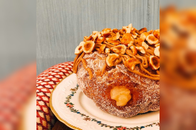 La recette du beignet aux pommes de la Brasserie Rosie